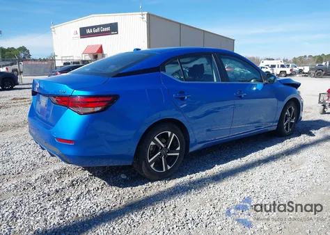 2024 Nissan Sentra Sv Xtronic Cvt из США, поврежденный, VIN 3N1AB8CVXRY360113